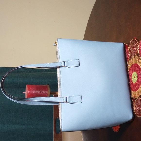 Kate Spade Cameron Street Lucie Tote Bag -Tile Blue - Picture 10 of 17